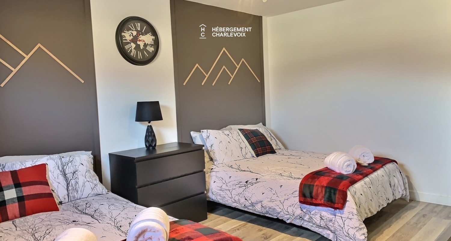 BOI-2 - Large chalet with billiards, spa and nature